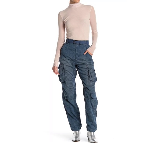 Free People City High Cargo Pants - Picture 7 of 8